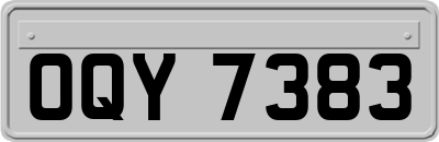 OQY7383