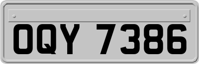 OQY7386