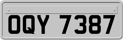 OQY7387