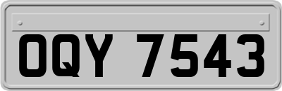 OQY7543