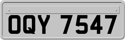 OQY7547