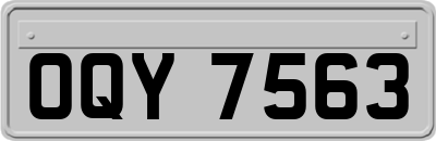 OQY7563