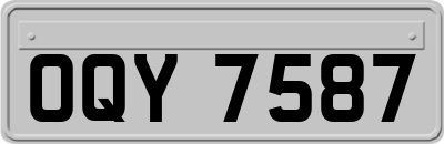 OQY7587