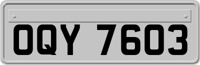 OQY7603