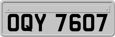 OQY7607