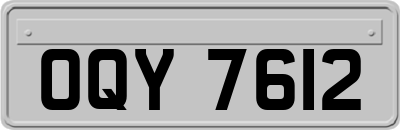 OQY7612