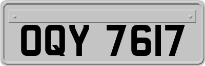 OQY7617