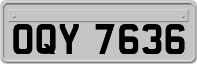 OQY7636