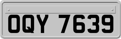 OQY7639
