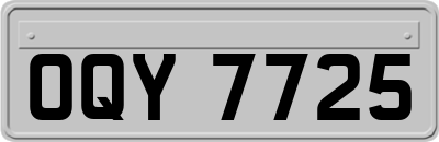 OQY7725