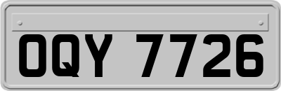 OQY7726