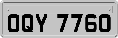 OQY7760