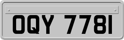OQY7781