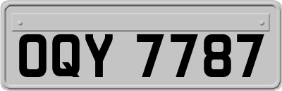OQY7787