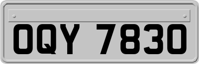 OQY7830
