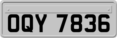 OQY7836