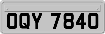 OQY7840