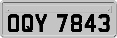 OQY7843