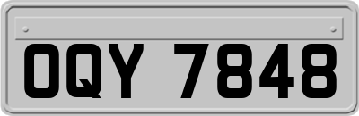 OQY7848