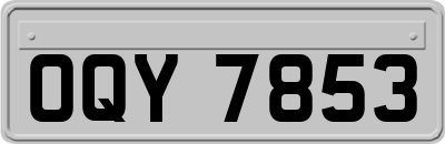 OQY7853