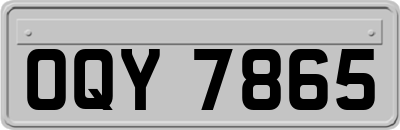 OQY7865