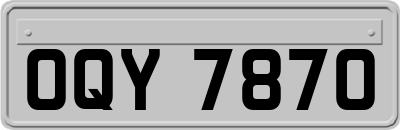 OQY7870