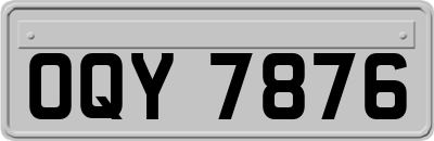 OQY7876