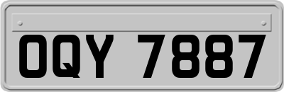 OQY7887