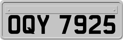 OQY7925