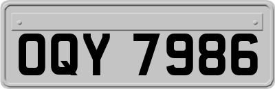 OQY7986
