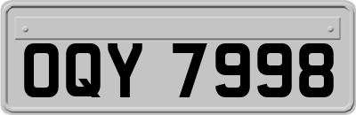 OQY7998