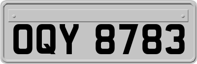 OQY8783