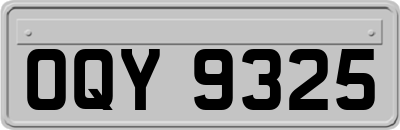 OQY9325