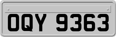 OQY9363