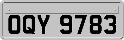 OQY9783