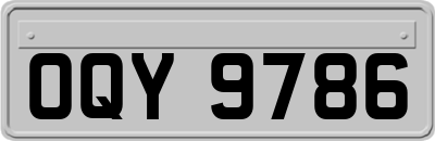 OQY9786