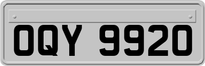 OQY9920
