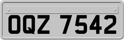 OQZ7542
