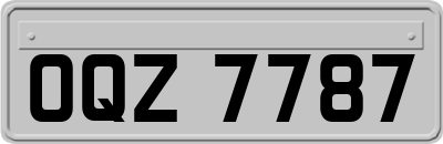 OQZ7787