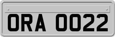 ORA0022