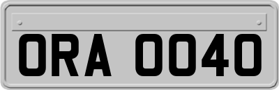 ORA0040