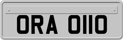 ORA0110