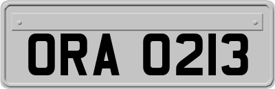 ORA0213