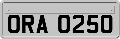 ORA0250