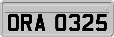 ORA0325