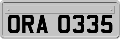 ORA0335