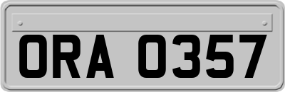 ORA0357