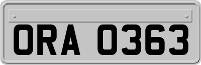 ORA0363
