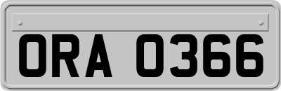 ORA0366