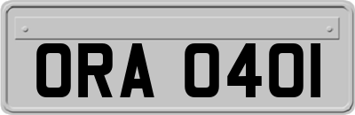 ORA0401